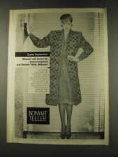 1979 Missoni Checkerboard Coat & Loopy Knit Dress Ad picture
