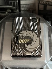 Zippo Windproof James Bond Spectre 007 Deep Carved Lighter, 29861, New In Box picture