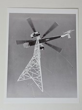 Sikorsky S-60 N807 Lifting Utility Tower Section Archive Print Photo Set picture