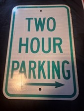 2 HOUR PARKING -retired & AUTHENTIC- picture