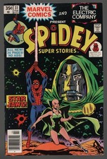 SPIDEY SUPER STORIES #31 CLASSIC STAR WARS HOMAGE DR. DOOM COVER JAWS STORY picture