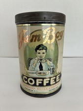 Vintage Jam-Boy Coffee Tin 1 lb., Jameson Boyce Co., Binghamton, NY picture