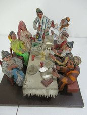 Magnificent Vintage Hand-Crafted Judaica Passover Night Seder Table, Ed Handzel picture