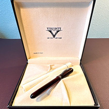 Visconti Viscontina Fountain Pen #275 out of 388 made. 14K M White Gold nib picture