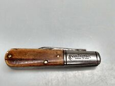Vintage 2 Blade Remington Bullet Knife Pocket Knife Whittler Collectors picture