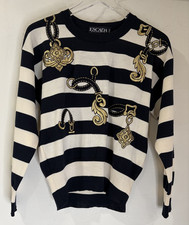 Vtg ESCADA Sweater EU Sz 34 Bust 39