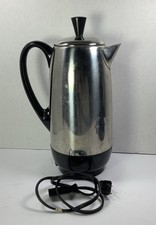 Vintage FARBERWARE 12 CUP SuperFast Coffee Maker Percolator 142B picture