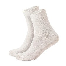 FlaxSox Organic Linen Socks Women 3-Pack Thin Breathable Mesh Large, Undyed picture
