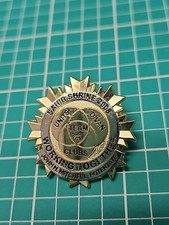  Freemason Masonic Shriner Sahib Temple 2008 Gold Tone Lapel Pin picture