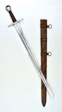 Sir Marshall Knight Sword with Ring Scabbard – Stage Combat Version – Deepeeka. picture