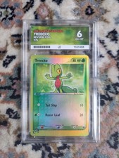 Pokemon Treecko 76/109 Reverse Holo EX Ruby & Sapphire - ACE 6 - VINTAGE LOW POP picture