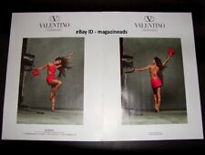 VALENTINO 2-Page PRINT AD Spring 2022 ZENDAYA Michael Bailey Gates PRETTY GIRL picture