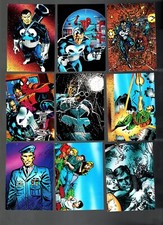 1992 COMIC IMAGES THE PUNISHER (WAR JOURNAL ENTRY) 90-CARD BASE SET NM/MINT picture