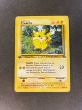 1st Edition - Pikachu 60/64 - Jungle Set - Vintage 1999 Pokemon Card (6) picture