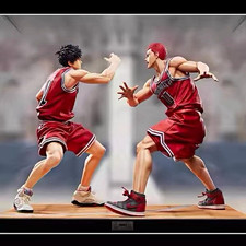 infinity Studio Slam Dunk Hanamichi Sakuragi & Kaede Rukawa 1/6 Resin Figure picture