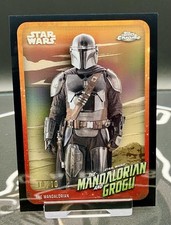 2026 Topps Chrome Star Wars - The Mandalorian #MAGR-MAN Black Refractor Omega picture