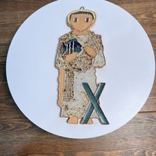 Saint Andrew's Abbey Ceramics St. Andrew Apostle Plaque picture