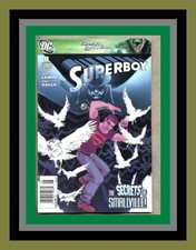 Superboy #8-2011 vg/fn 5.0 Newsstand Variant Cover DC Comics Jeff Lemire  picture