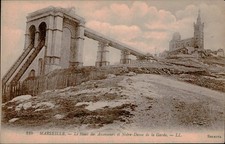 Postcard Vintage Marseille Notre-Dame de la Garde postcard picture