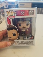 Funko Pop WWE: Eddie Guerrero #90 GameStop Vinyl Figure +PROTECTOR J2 picture