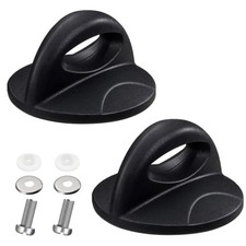 2 Pcs Universal Pot Lid Knob, Heat Resistant Knob 2.5 inches, Black picture