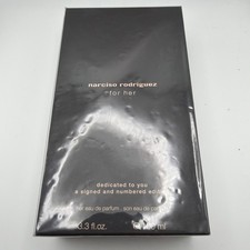 Narcisco Rodriguez EDP Dedicated To You SIGNED AND NUMBERED EDITION RARE SEALED picture