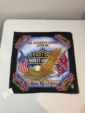 Vintage Harley Davidson American Legend Bandana Officially Licensed  picture