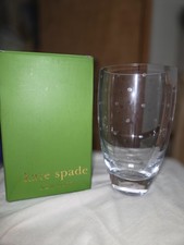 Kate Spade New York Larabee Dot Bouquet Crystal Vase, 8.75 picture