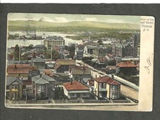 VINTAGE VIEW OF VICTORIA,BC POSTCARD picture