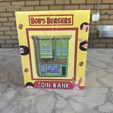 2017 Bobs Burgers Coin Bank - RARE 2017 YEAR Production - OPEN BOX picture