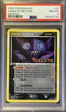 Pokemon Sableye Reverse Holo Stamped EX Deoxys #23 2005 PSA 8 NM-Mint 100+ cert picture