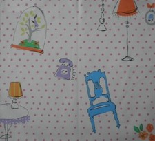 DESIGNERS GUILD Around the World Tea Time 100% Cotton new remnant picture