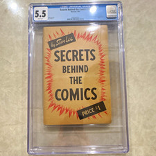 Secrets Behind the Comics #nn (1947) Stan Lee Ken Bald CGC Graded 5.5 picture
