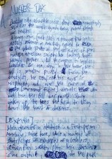 ​Vintage Dark Macabre Manuscript Fractured Brilliant Mind Stream Of Consciousnes picture
