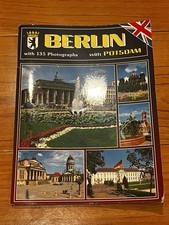 Vintage 1990s Berlin Potsdam English Travel Souvenir Guidebook Illustrated Maps picture