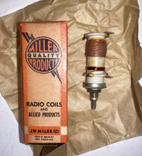 NOS JW MILLER COUPLING COIL 1731 - 1610 kc - IN BOX  - LOOPSTICK COIL RADIO PART picture