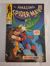 Vintage Amazing Spider-Man #49 Silver Age Comic Kraven Vulture 1967 picture