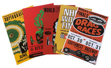 NHRA Poster Lot (5) Englishtown Winternationals Dallas Tulsa Southwest Dragway picture