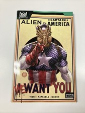 Marvel 2026 ALIEN Vs. CAPTAIN AMERICA  tpb NEW NM Reg $16 GN picture