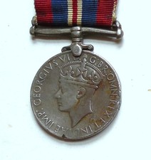 British World War II 1939-45 War Medal Original Poor Condition Full Size picture