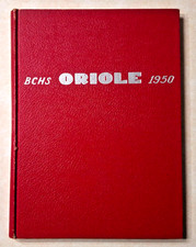 Bethlehem Central High School NY Yearbook 1950 Vintage Oriole Delmar Albany Book picture