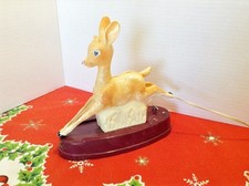 RARE 1949 Paramount Rudolph The Red-Nosed Reindeer Illuminated Musical ~ No Box picture