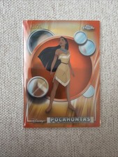 2026 Topps Chrome Disney Pocahontas Orange Refractor /25 SSP RARE picture
