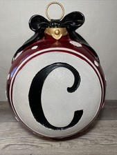 Kirkland Christmas Ceramic Large Ornament 14.5x11.5 - 4.6 Pounds picture