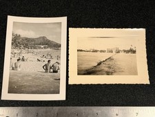 Waikiki Oahu Hawaii Vintage Photo Diamond Head Royal Hawaiian Hotel Beach Pics picture