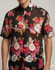 Vintage Dolce & Gabbana short-sleeved button-down shirt, Sz 16/41, L picture