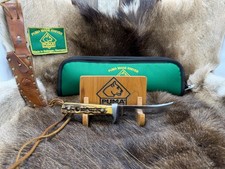1972 Vintage Puma 6394 Hunter's Companion  Knife Stag Handles Mint Puma Pouch 