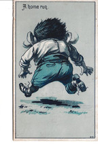 Antique Original 1880s Baseball Trade Card A Home Run picture