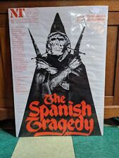 THE SPANISH TRAGEDY MOVIE THEATER PLAY POSTER RARE VTG HORROR HALLOWEEN ART picture