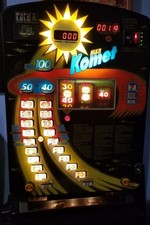 Vintage German Slot machine - Working with Key and Coins FUN Multi stage game picture